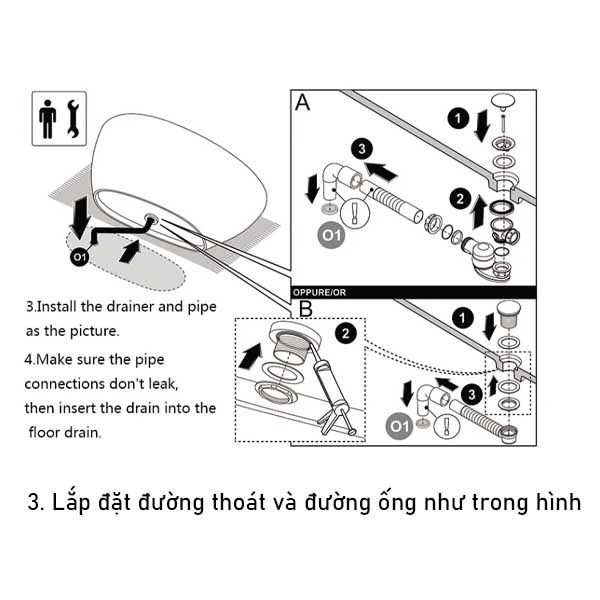 Bồn tắm solid surface PYS8833
