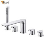 Vòi xả bồn tắm nóng lạnh SB2502(Xám ánh bạc)