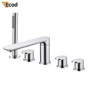 Vòi xả bồn tắm nóng lạnh SB2502(Xám ánh bạc)