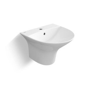 Chậu liền chân treo tường V63