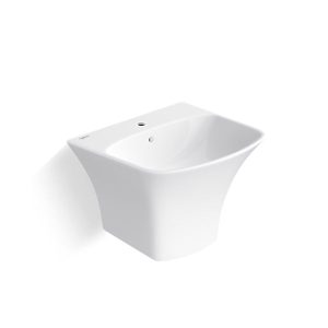 Chậu liền chân treo tường V64