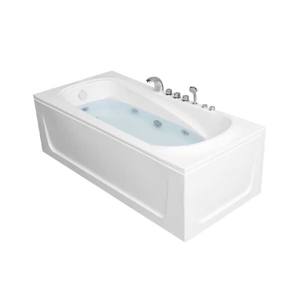 Bồn tắm Ecod massage thủy lực , hệ thống sen vòi xả bồn , yếm / BY8015