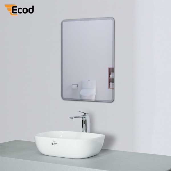 Gương chữ nhật45x60 cm bo góc vát cạnh - EGT4560