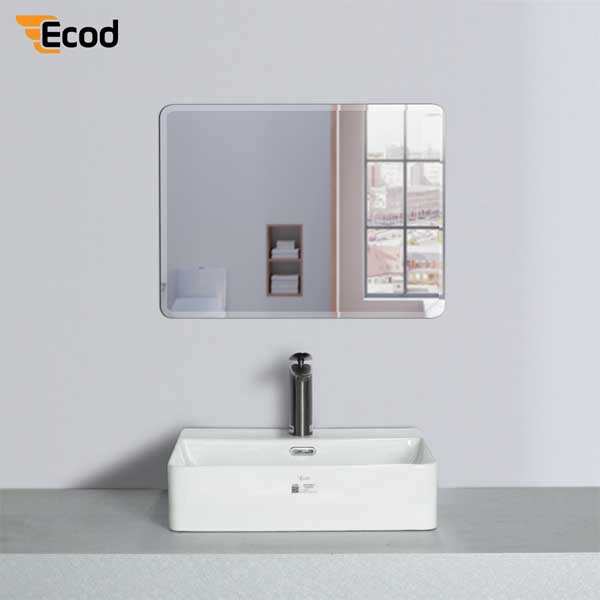 Gương chữ nhật45x60 cm bo góc vát cạnh - EGT4560