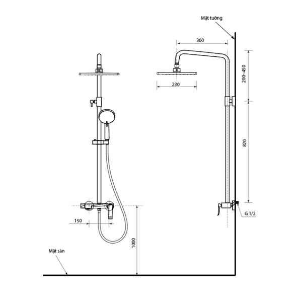Sen cây nóng lạnh ES3077 - xám bạc 