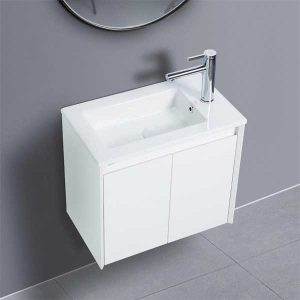 Bộ tủ chậu EC5633 trắng