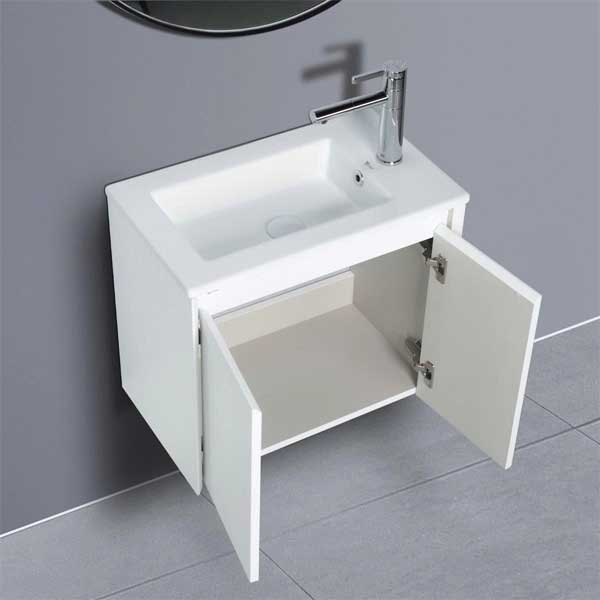 Bộ tủ chậu EC5633 trắng 