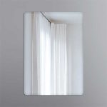Gương chữ nhật 50x70 cm bo góc vát cạnh Ecod/EGT5070