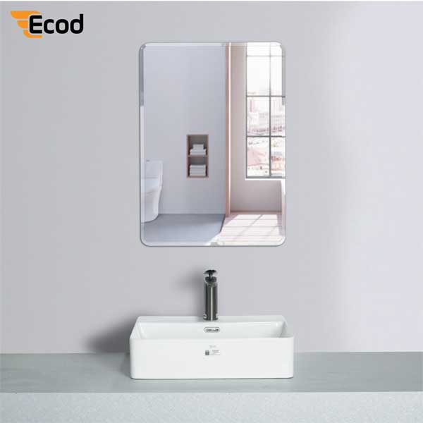 Gương chữ nhật 60x80 cm bo góc vát cạnh - EGT6080