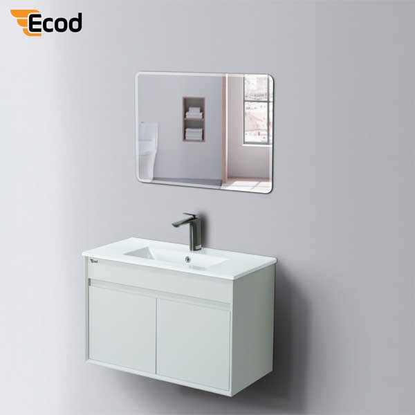 Gương chữ nhật 60x80 cm bo góc vát cạnh - EGT6080