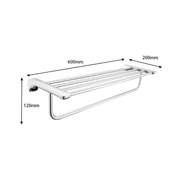 Thanh vắt khăn giàn EP101- MẦU INOX