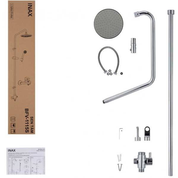 Bộ Sen Tắm Cây Inax BFV-1115S  Nóng Lạnh