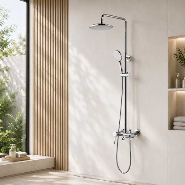 Sen tắm cây nóng lạnh có vòi xả dưới AMY AM3131 2 Sen tắm cây nóng lạnh có vòi xả dưới AMY AM3131