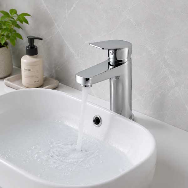 Vòi lavabo nóng lanh 1 lỗ AMY AM4510 2 Vòi lavabo nóng lanh 1 lỗ AMY AM4510