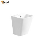 Chậu treo tường liền chân Ecod-EC5800D