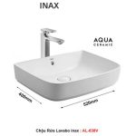 Chậu Rửa Lavabo Inax AL-638V Đặt Bàn
