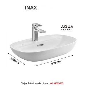 Chậu Rửa Lavabo Inax AL-662V Đặt Bàn