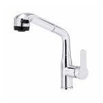 Vòi rửa bát nóng lạnh dây rút AMY AM7006