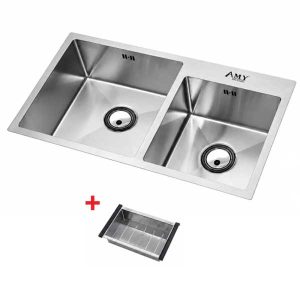 Chậu rửa bát thủ công AMY AM 8238