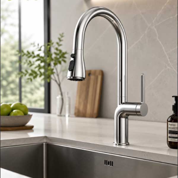 Vòi bếp nóng lạnh rút dây AMY AM9220