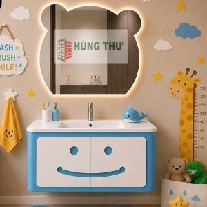 Bộ tủ chậu nhựa PVC Haruki KIDS 006 ( 800-1000 mm)