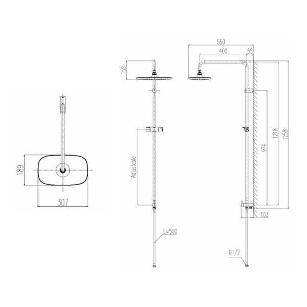 Thân sen cây INAX BFV-CL3 2 Thân sen cây INAX BFV-CL3