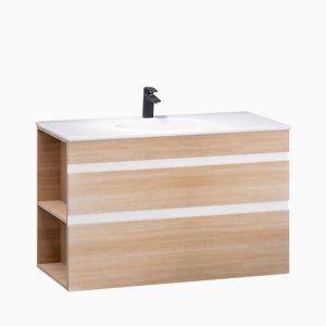 Bộ Tủ Chậu Lavabo Caesar LF5028 + EH15028DDLW7V