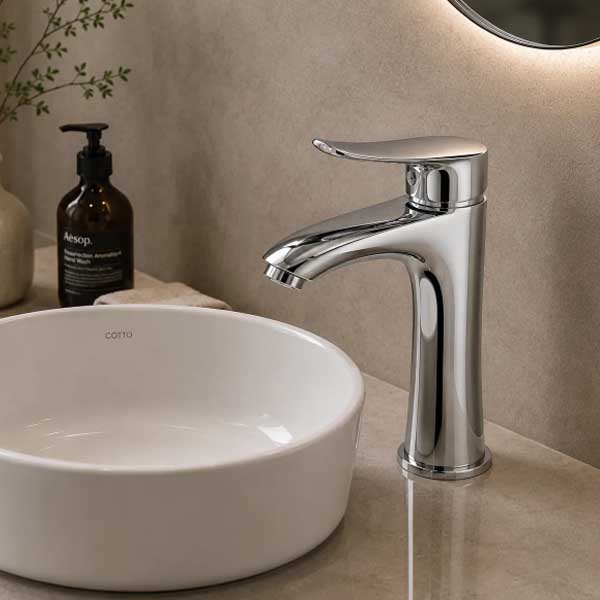 Vòi lavabo nóng lạnh 1 lỗ CLASSIC BNN1847 2 Vòi lavabo nóng lạnh 1 lỗ CLASSIC BNN1847