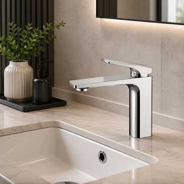 Vòi chậu nóng lạnh 1 lỗ CLASSIC BNP2118 2 Vòi chậu nóng lạnh 1 lỗ CLASSIC BNP2118