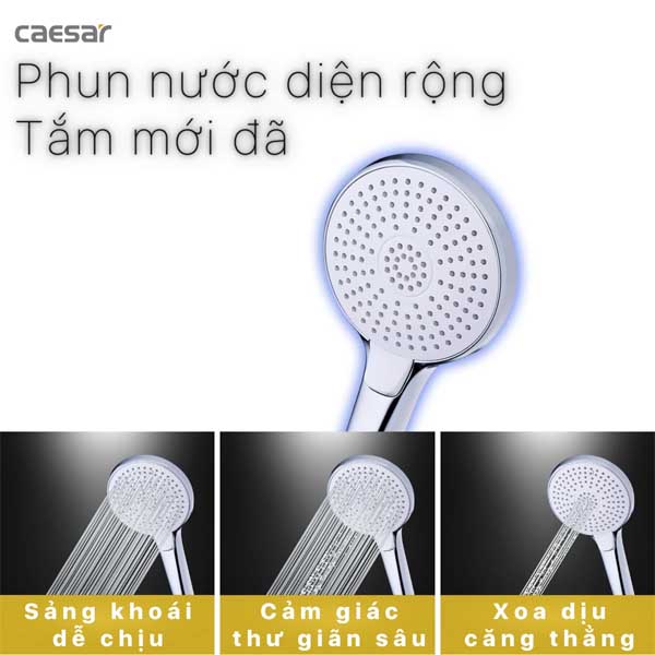 Bát Sen Tắm 3 Chế Độ CAESAR SH233