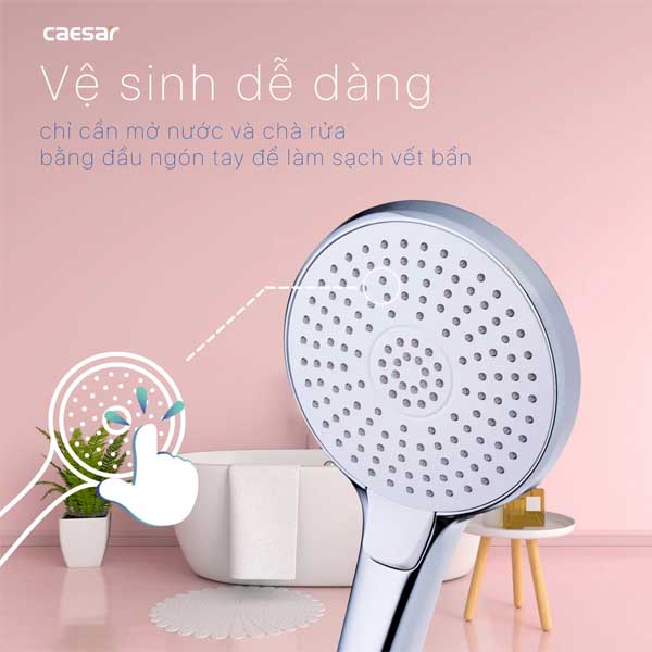Bát Sen Tắm 3 Chế Độ CAESAR SH233
