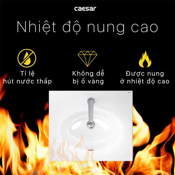 Chậu Rửa Lavabo Dương Bàn CAESAR L5022