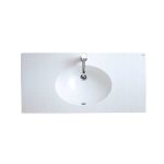 Chậu Rửa Lavabo Treo Tường ,Đặt Bàn CAESAR LF5028