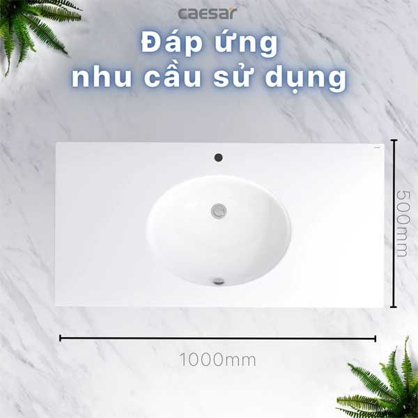 Chậu Rửa Lavabo Treo Tường ,Đặt Bàn CAESAR LF5028