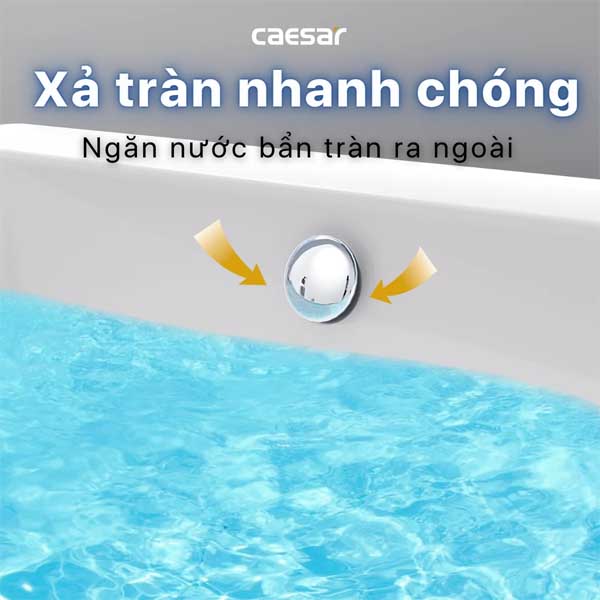 Chậu Rửa Lavabo Treo Tường ,Đặt Bàn CAESAR LF5028