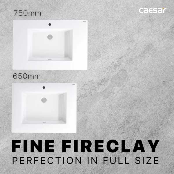 Chậu Rửa Lavabo Treo Tường , Đặt Bàn CAESAR LF5032