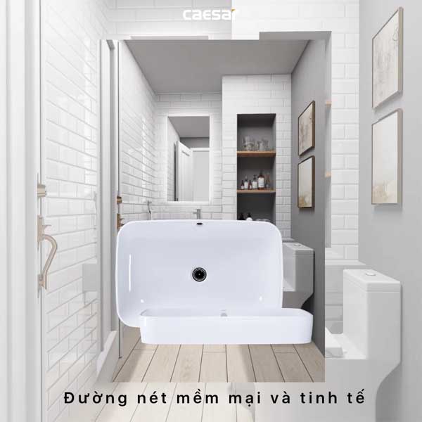 Chậu Rửa Lavabo Đặt Bàn Caesar L5262 