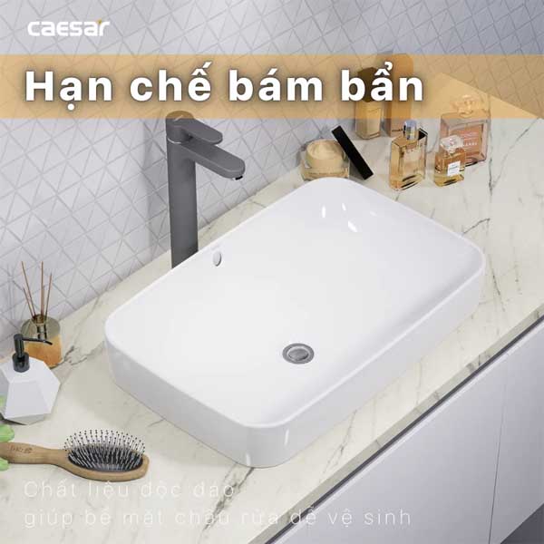 Chậu Rửa Lavabo Đặt Bàn Caesar L5262 