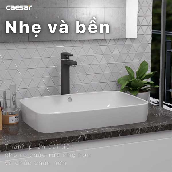 Chậu Rửa Lavabo Đặt Bàn Caesar L5262 