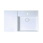 Chậu Rửa Lavabo Treo Tường - Đặt Bàn CAESAR LF5384