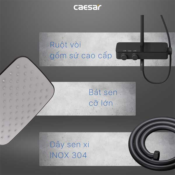 Bộ Sen Cây Nhiệt Độ CAESAR S788CB