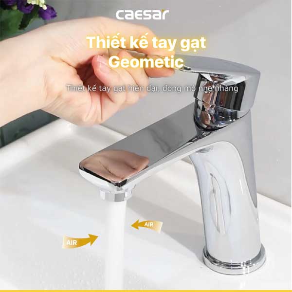 Vòi Lavabo Caesar Nóng Lạnh B500CU 