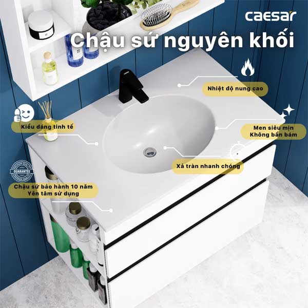 Bộ Tủ Chậu Lavabo LF5026 + EH15026DDLV