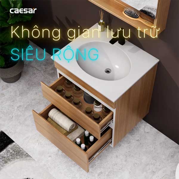 Bộ Tủ Chậu Lavabo LF5024 + EH15024DDW7V 