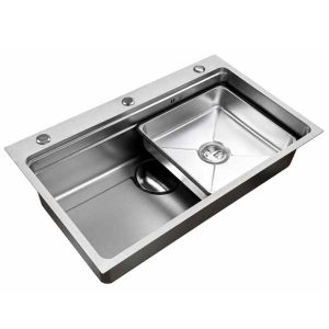 Chậu rửa một hố mặt Inox sần giật cấp CLASSIC DS7848