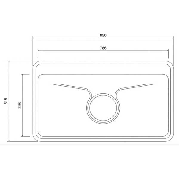 Chậu rửa bát cao cấp CLASSIC DS8500