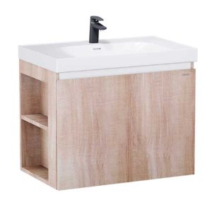 Bộ Tủ Chậu Lavabo Treo Tường Caesar LF5358 + EH15358CLW7V