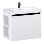 Bộ Tủ Chậu Lavabo Treo Tường Caesar LF5358 + EH15358CLV