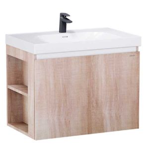 Bộ Tủ Chậu Lavabo Treo Tường Caesar LF5358 + EH15358CLW7V