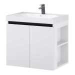 Bộ Tủ Chậu Lavabo Treo Tường Caesar LF5357 + EH15357CRV